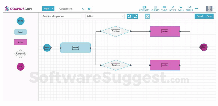 Cosmos CRM Small Screenshot 1